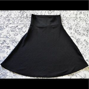 Lularoe small black azure skirt
